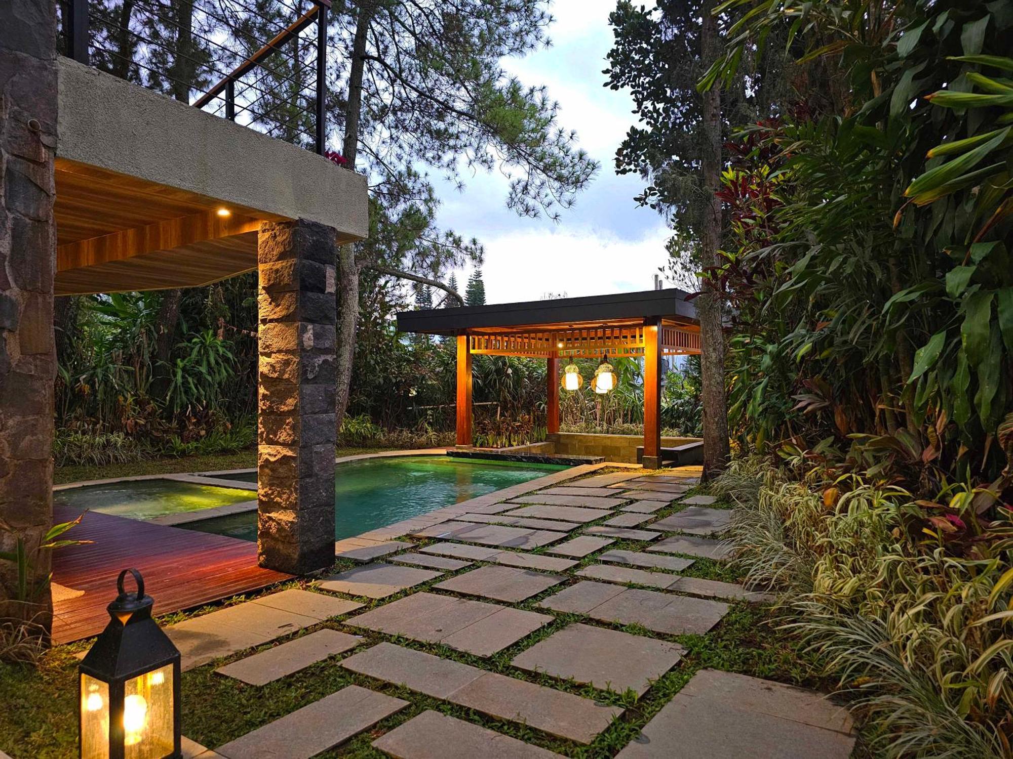 Villa 4-Br Klub Bunga No 4 Batu Malang Eksteriør bilde